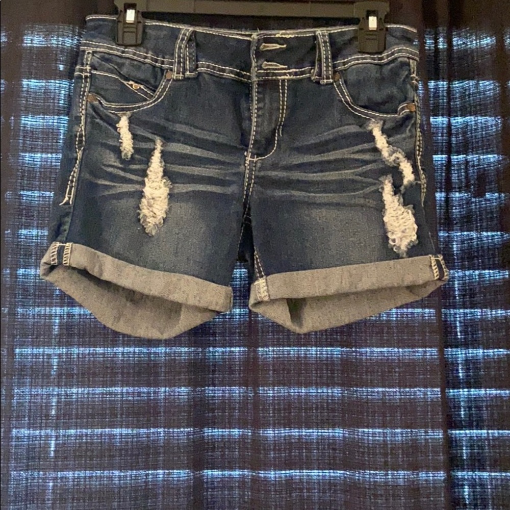 Jean shorts